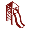 Kids play area icon